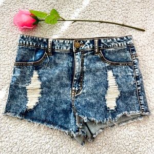 Denim shorts!